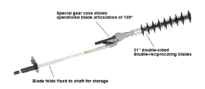 Echo Articulating Hedge Trimmer Attachment 99944200596