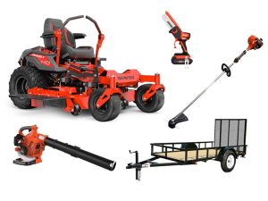 Gravely Mower Package w/ Trailer - TCB-T10