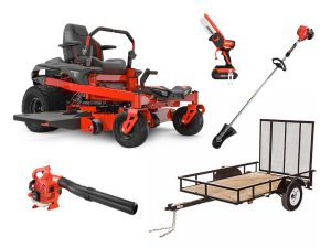 Gravely Mower Package w/ Trailer - TCB-T3