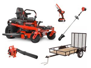 Gravely Mower Package w/ Trailer - TCB-T6