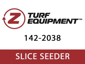 Z-Turf 36" Slice Seeder Assembly 142-2038