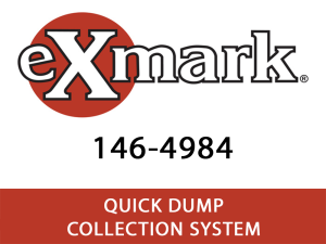 Exmark UltraVac Quick Dump Collection System 146-4984